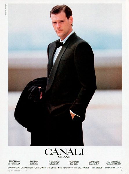 Canali:品牌1987年广告