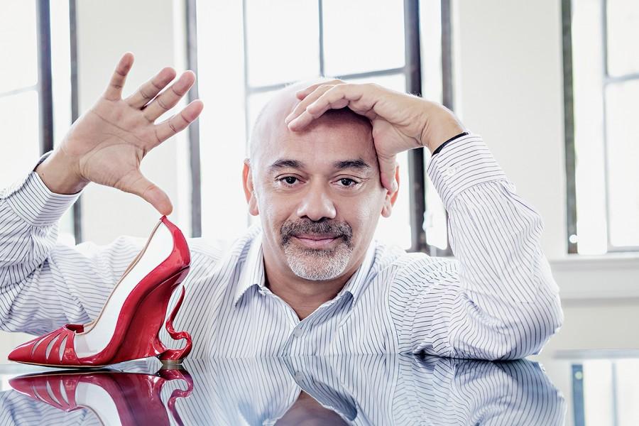 Mame Fashion Dictionary: Christian Louboutin. A portrait of the designer.