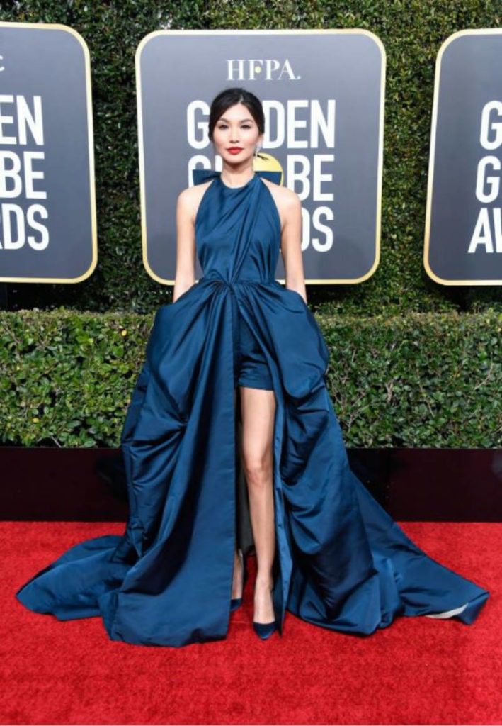 Golden Globe 2019, i look del red carpert. Gemma Chan