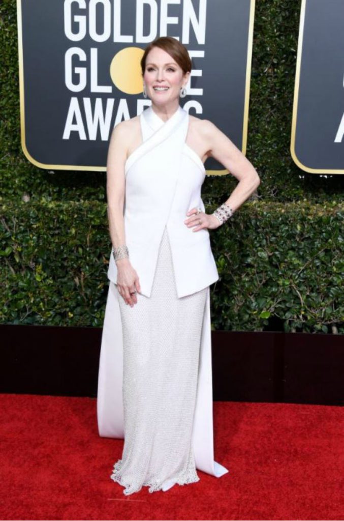Golden Globe 2019, i look del red carpert. Julianne Moore