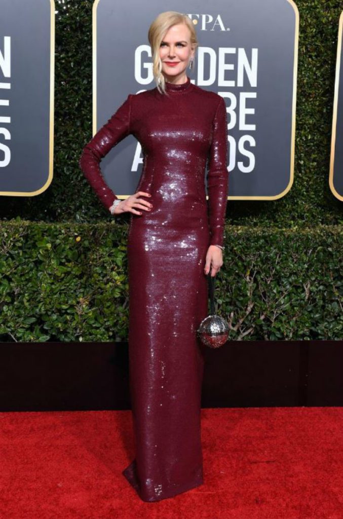 Golden Globe 2019, i look del red carpert. Nicole Kidman
