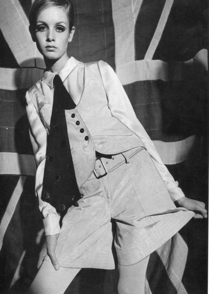 Mary Quant in mostra al Victoria&Albert. Twiggy in shorts 