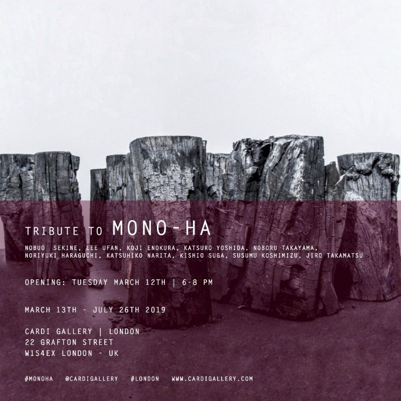 "Tribute to Mono-Ha", alla galleria Cardi di Londra
