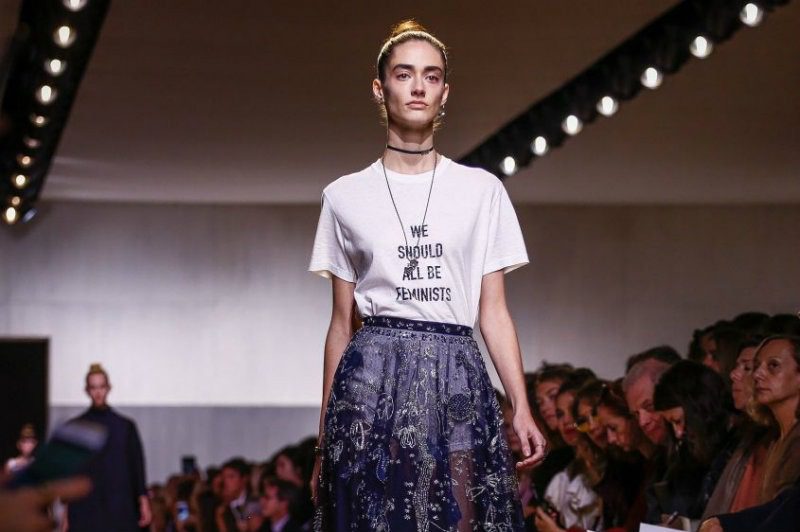 T-shirt femminista Dior 