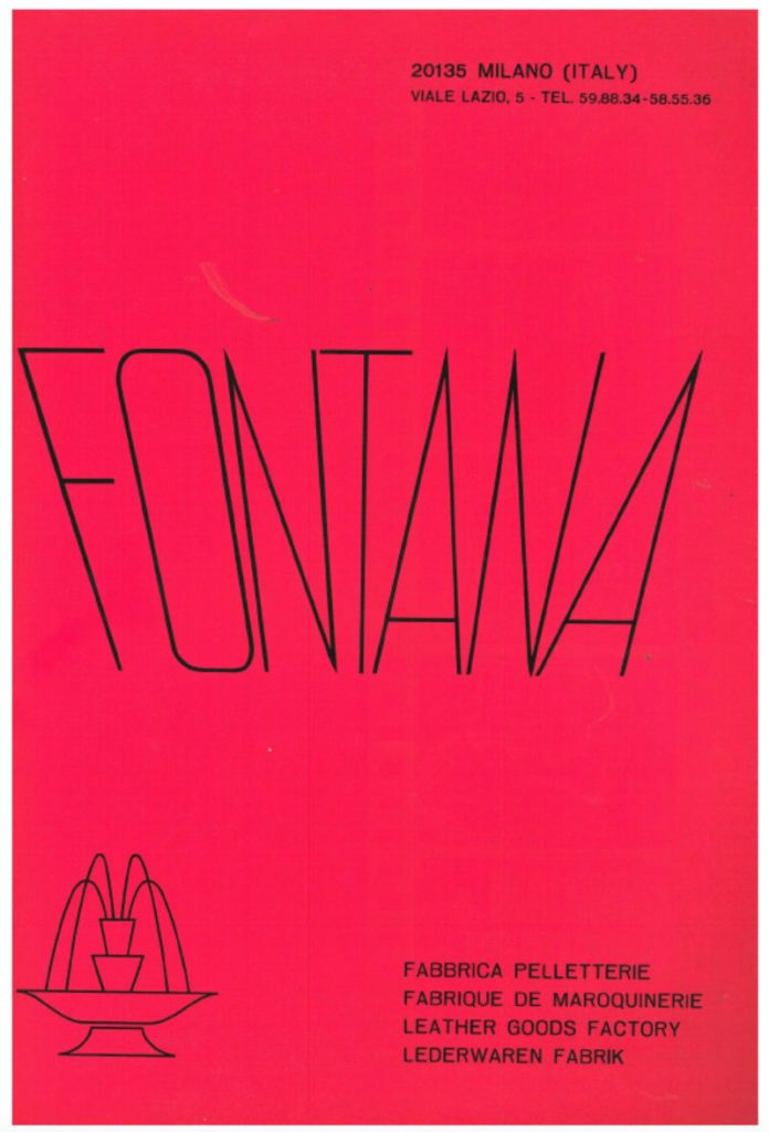 Manifesto Fontana 1915 rosa shocking