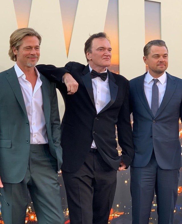 Tarantino alla presentazione di C'era una Volta a Hollywood