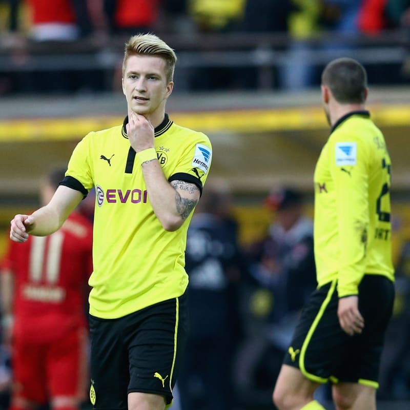 Marco Reus partirà dalla panchina in Borussia Dortmund Inter Sensi in dubbio